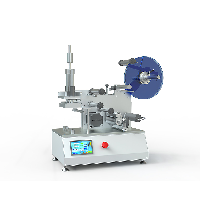 半自動平面貼標(biāo)機